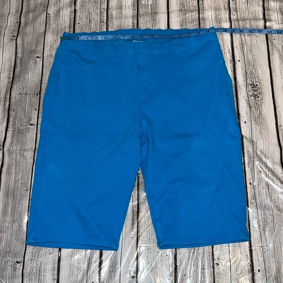 Blue Jegging Shorts - Picture 6 of 8